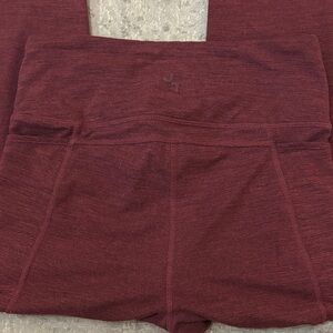 JoyLab Size Small Maroon High-Waisted Leggings